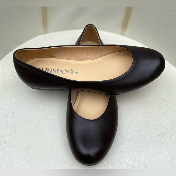NW Parisian ๐ช๐ธ Spanish Made ๐ฏ leather Ballet Flat, Sz 9 - Picture 2 of 8